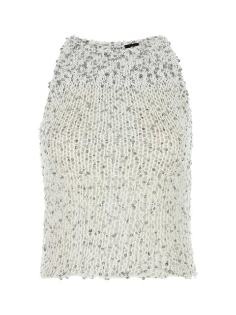 Loewe Loewe Paula's Ibiza Women Embellished Cotton Blend Paula S Ibiza Top