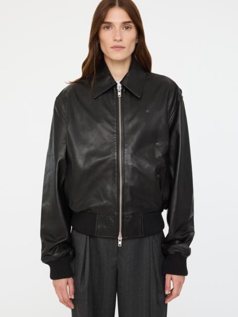 CHRISTOPHER ESBER Leather Flight Bomber