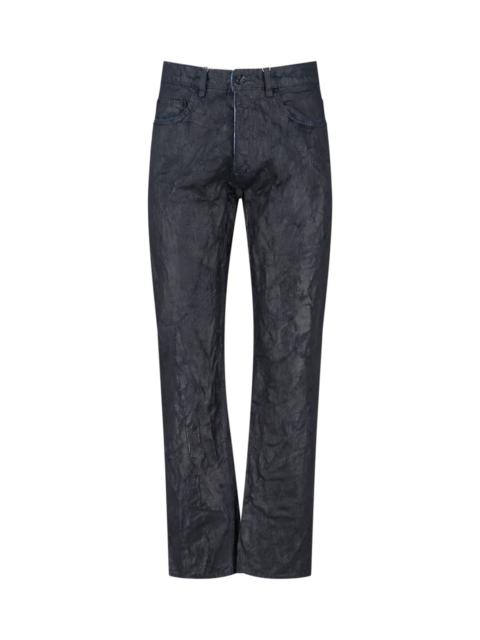 MM6 Maison Margiela Straight Waxed Jeans