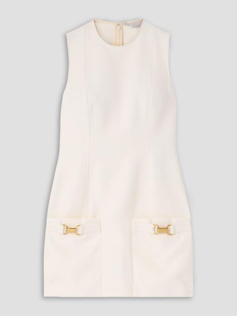 Stella McCartney Embellished drill mini dress