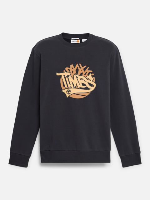 Timberland Men's Graphic Crewneck Sweatshirt