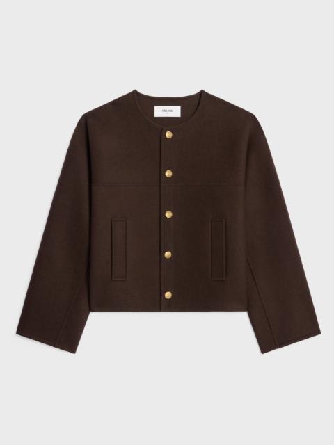 CELINE cardigan jacket IN DOUBLE FACE CASHMERE