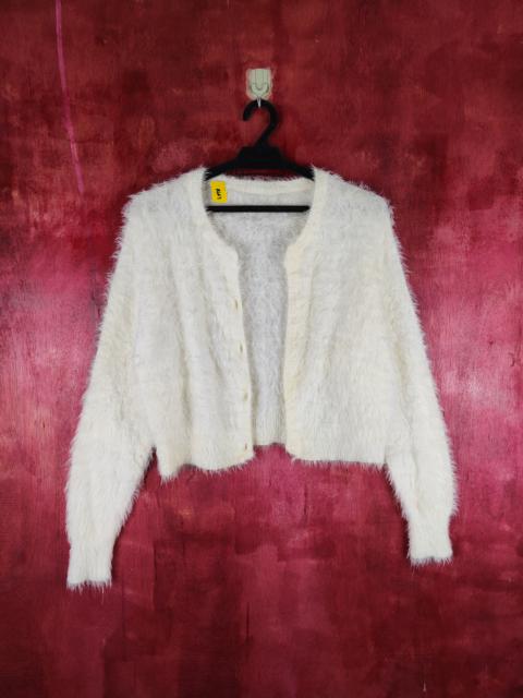 Other Designers Japanese Brand - Japanese Brand Cream Shag Shaggy Fur Mohair Knitwear #B607