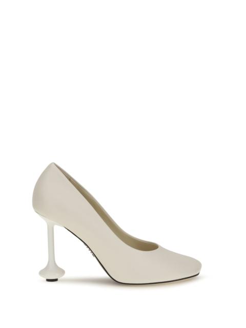 Loewe Loewe Toy Goat Leather Sandals White
