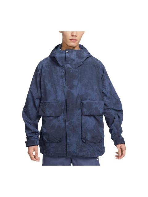 Nike Nike Sportswear Tech Pack Woven Hooded Jacket 'Blue' DX0218-491