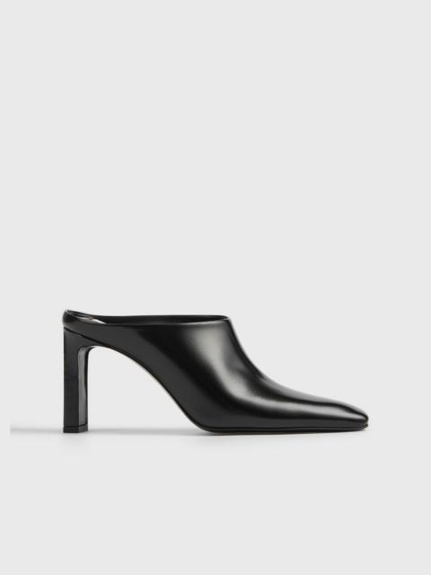 TOTEME Bar leather mules black