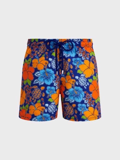 Vilebrequin MEN SWIM SHORTS TROPICAL TURTLE