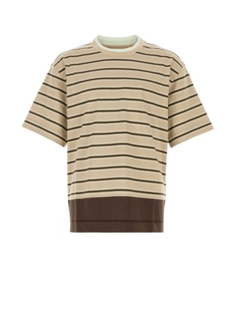 Bottega Veneta Bottega Veneta Men Embroidered Cotton T-Shirt