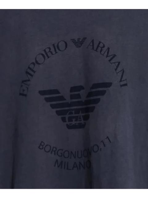 Other Designers Emporio Armani T Shirt Big Logo