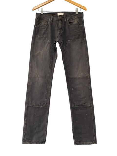 UNDERCOVER AW2011 painter double knee jeans