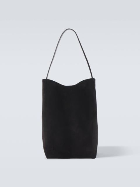 The Row N/S Park Large suede tote bag