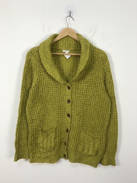 Other Designers Japanese Brand - Persodea Chunky Shawl Collar Knit Cardigan #2859