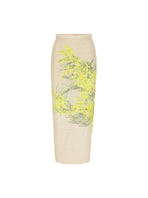 BERNADETTE Skirt Norma Embroidered