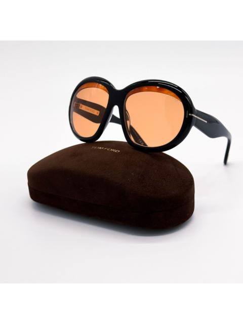 TOM FORD NEW TOM FORD SUNGLASSES TOM FORD ANGELICA FT1193 01E BLACK