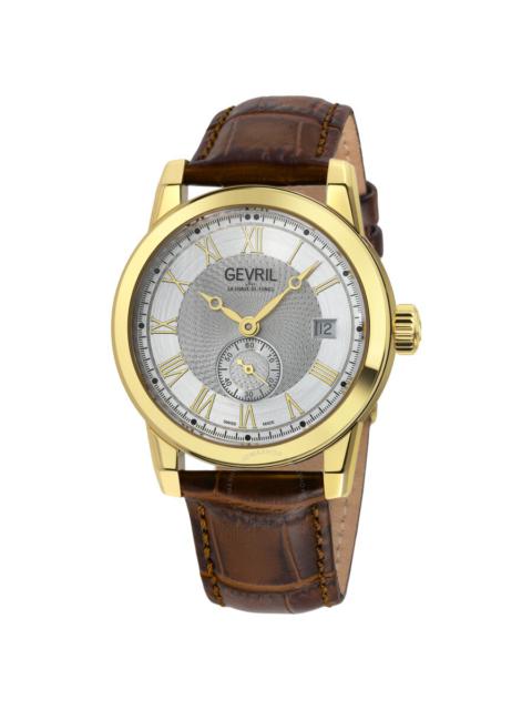 Other Designers Gevril Madison Automatic Silver Dial Men's Watch 2505L