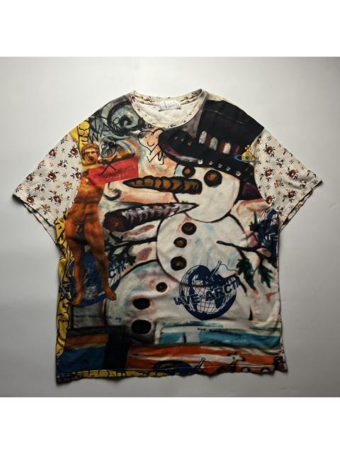 Vivienne Westwood Vivienne westwood AOP Snowman Grapic Tshirt