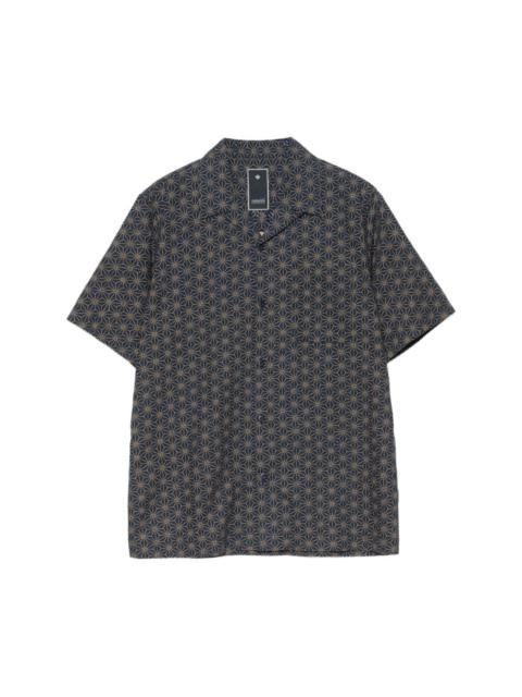 MAHARISHI GEOMETRIC-PATTERN SHORT-SLEEVE SHIRT