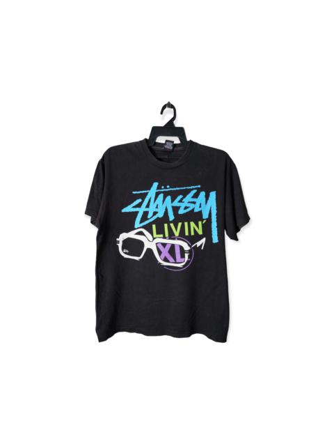 Other Designers Vintage - Vintage Stussy Livin' Tee