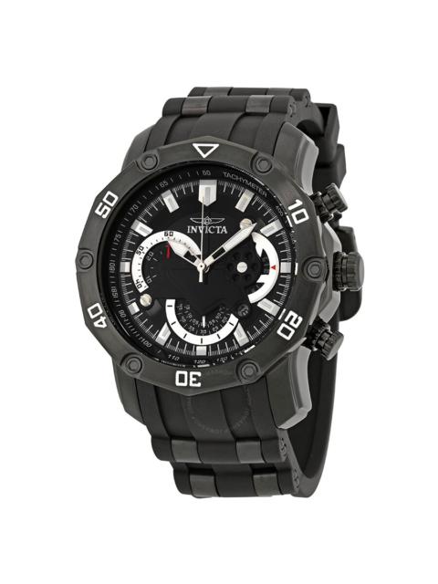Other Designers Invicta Pro Diver Chronograph Black Dial Men's Watch 22799