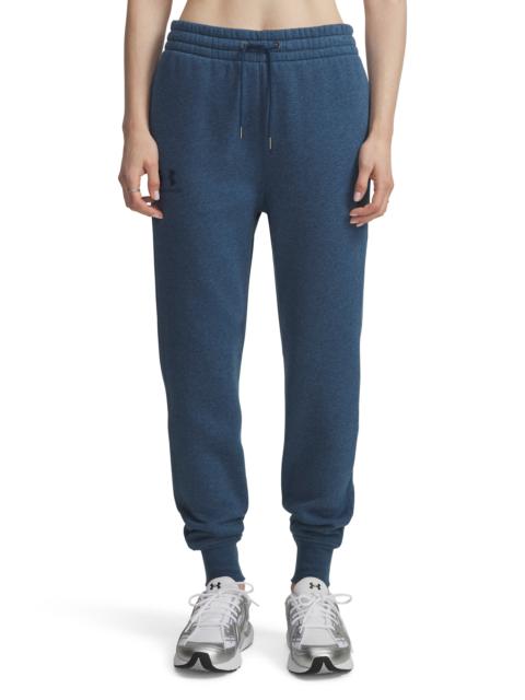 Under Armour Under Armour Icon Fleece Joggers in Wham Blue Light Heather at Nordstrom