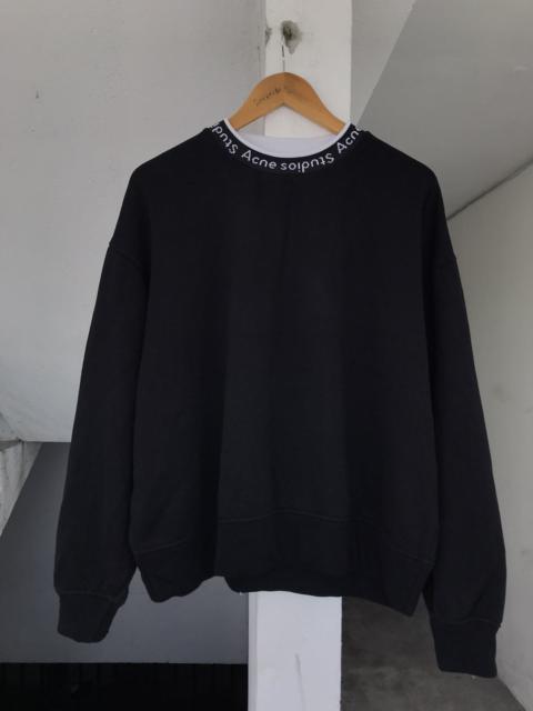 Acne Studios Acne Studios Neck Logo Sweatshirt