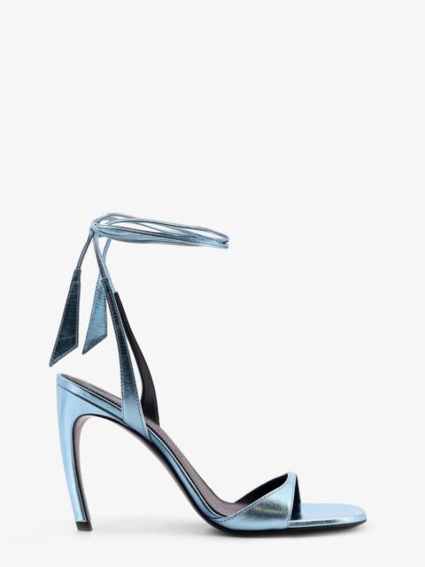 THE ATTICO The Attico Ora Satin Sandals Blue