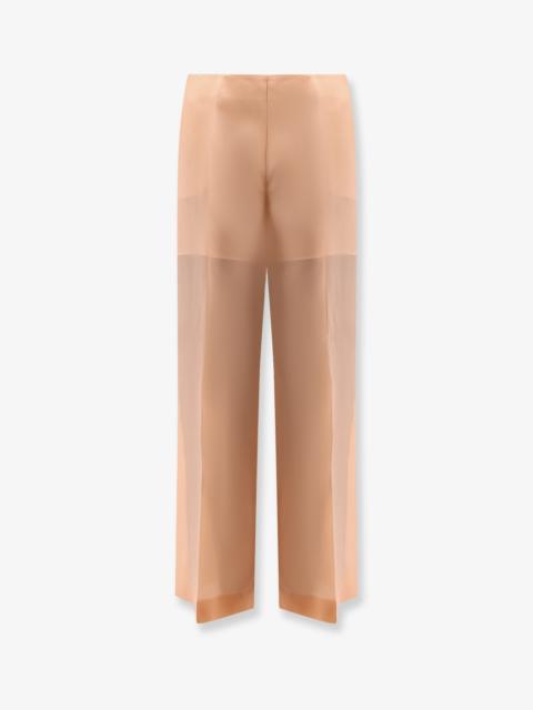 Other Designers Alberta Ferretti Silk Trousers
