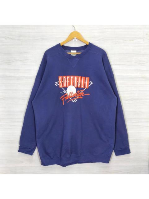 Other Designers Tultex × Vintage - 90s California State University Fullerton Softball