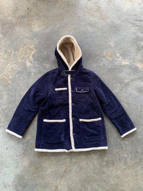 Other Designers Vintage Power Plant Corduroy Sherpa Jacket