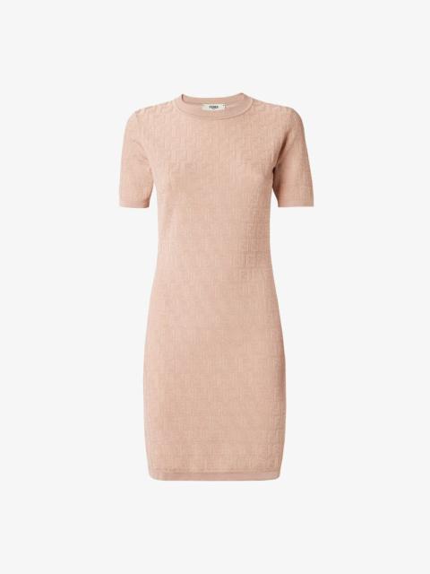 FENDI Fendi Light Pink Ff Cotton Dress Women