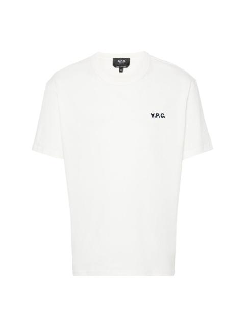 A.P.C. A.P.C. White T-Shirts & Vests - T-Shirts Men