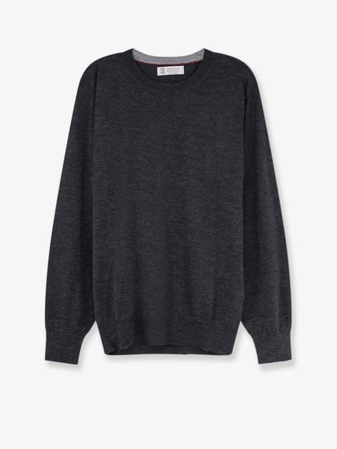 Brunello Cucinelli Brunello Cucinelli Cashmere and Silk Sweater Grey