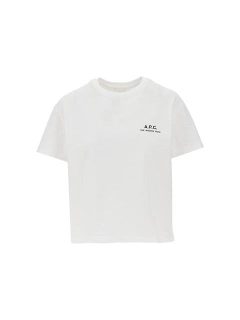 A.P.C. A.P.C. Women Logo Print Short T-Shirt