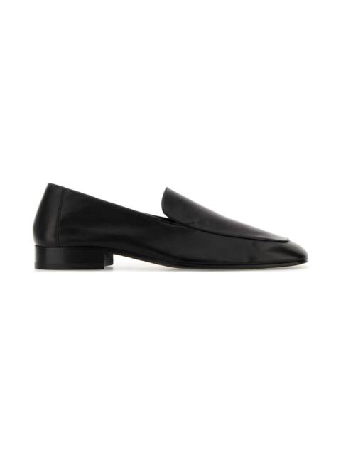 Dries Van Noten Dark Brown Leather Loafers