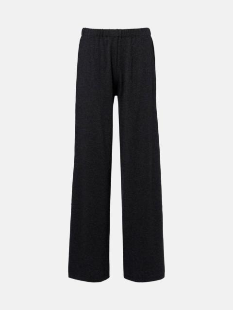 LISA YANG Aina cotton and cashmere jersey straight pants