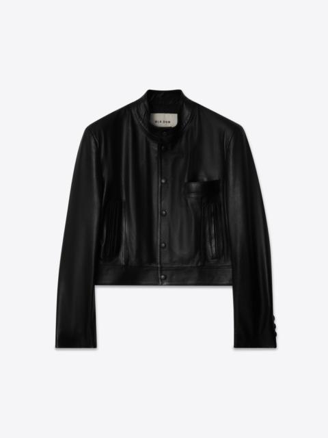 BLK DNM LEATHER JACKET 63 BLACK