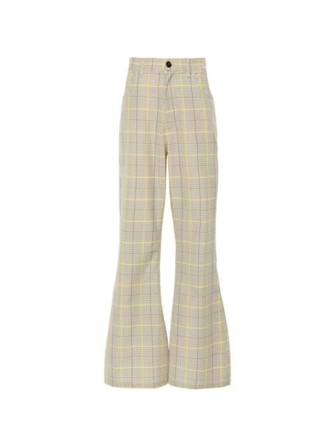 microcheck trousers