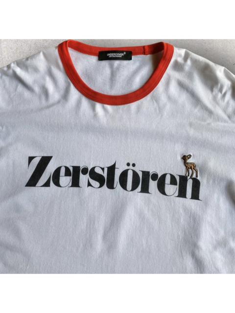 UNDERCOVER Undercover Zerstoren Oversize Ringer T Shirt