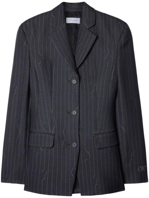 Off-White Off-White Women Pinstriped Blazer