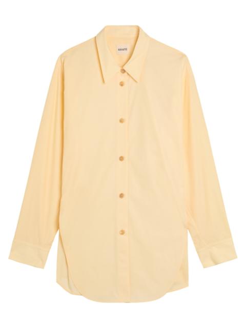 KHAITE Khaite Goya Cotton-poplin Shirt