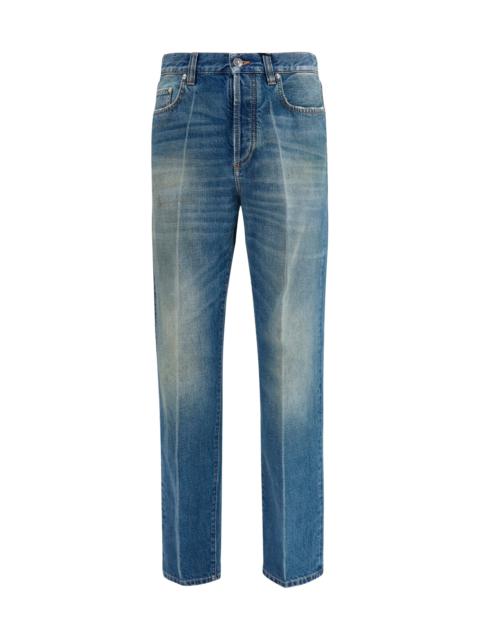 VERSACE Versace Straight-leg Denim Jeans Medium Blue