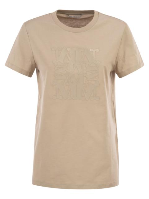 Max Mara Max Mara Women Mxmgiovane - T-Shirt With Monogram Logo