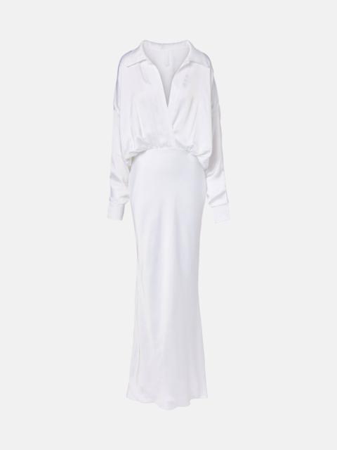 NORMA KAMALI Belted oversized gown