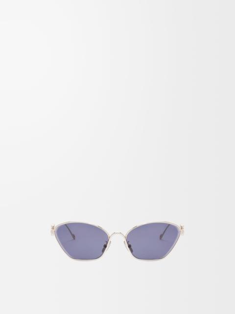 Loewe Anagram hexagonal sunglasses