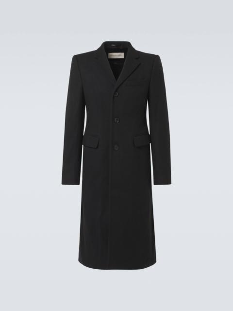 Wool-blend coat