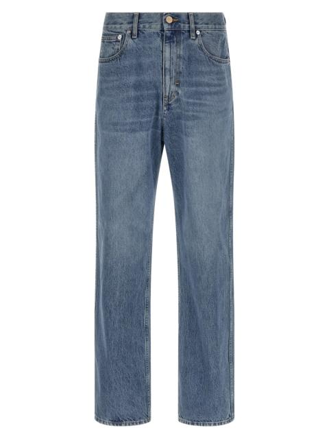 GUCCI Délavé effect denim jeans