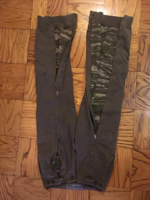 Other Designers Masons - RARE reversible cargos w/ leg length zips