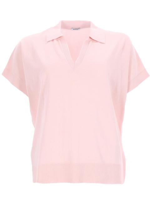 Aspesi COTTON V-NECK POLO SHIRT