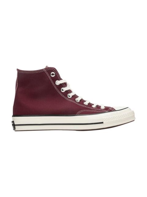 Converse Chuck 70 High 'Recycled Canvas - Deep Bordeaux'