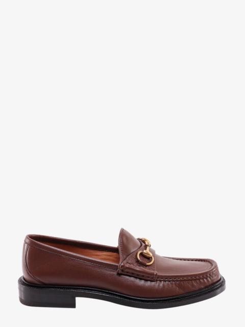 GUCCI Gucci Men Horsebit Leather Loafers